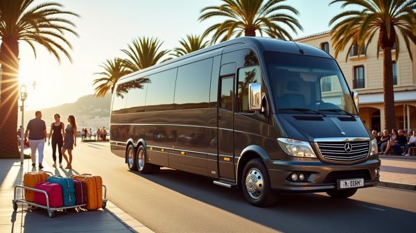 Louer un minibus à Cannes pour un transport en groupe idéal