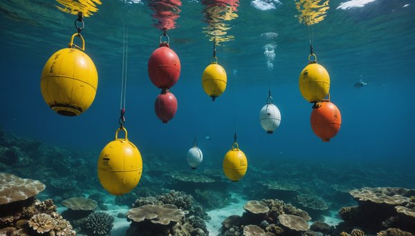 Découvrez les bouées de sentier sous-marin en colombie